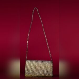 Elegant Gold Evening Clutch